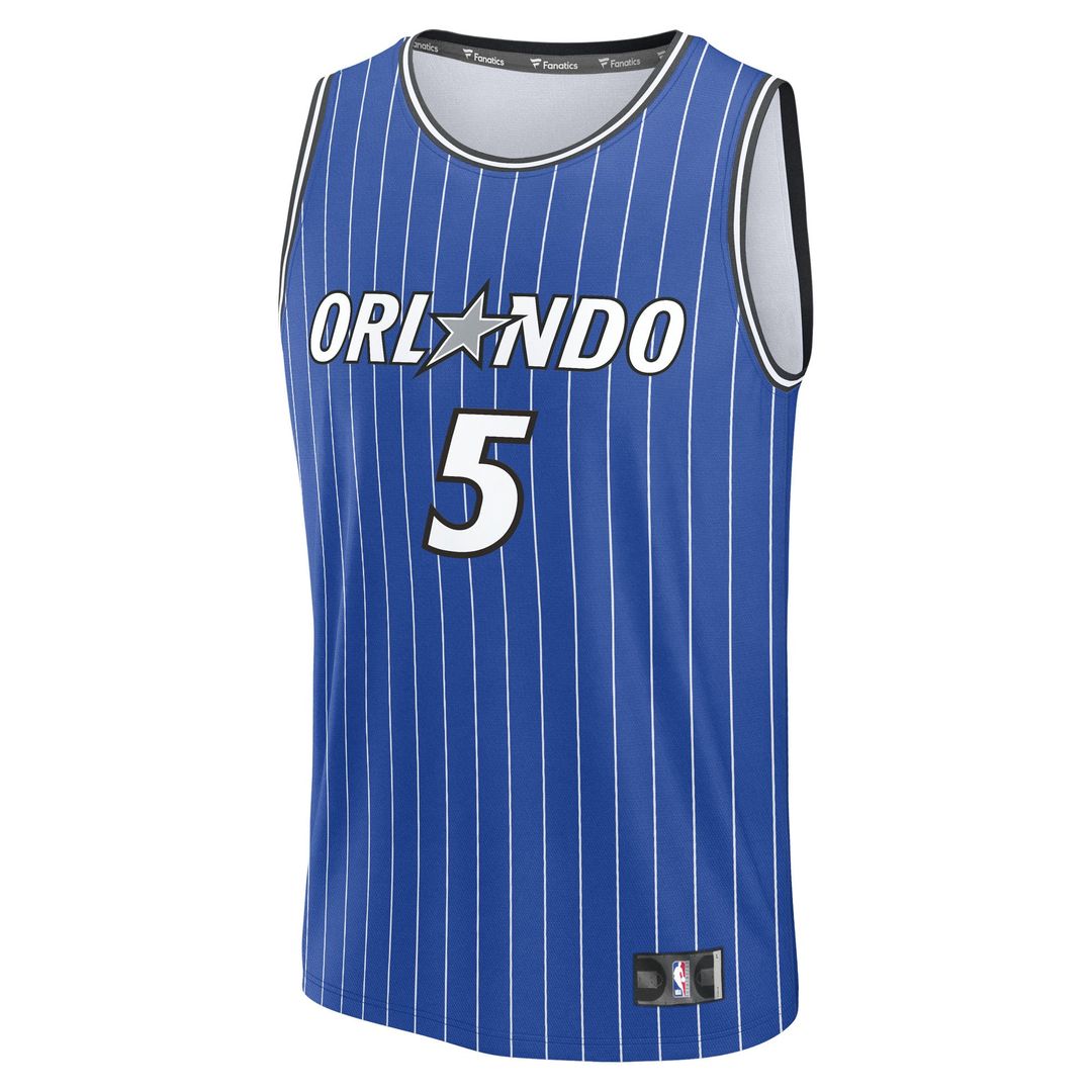 Paolo Banchero Orlando Magic Fanatics Fast Break Replica Player Jersey - Icon Edition - Blue | NBA Fan Gear