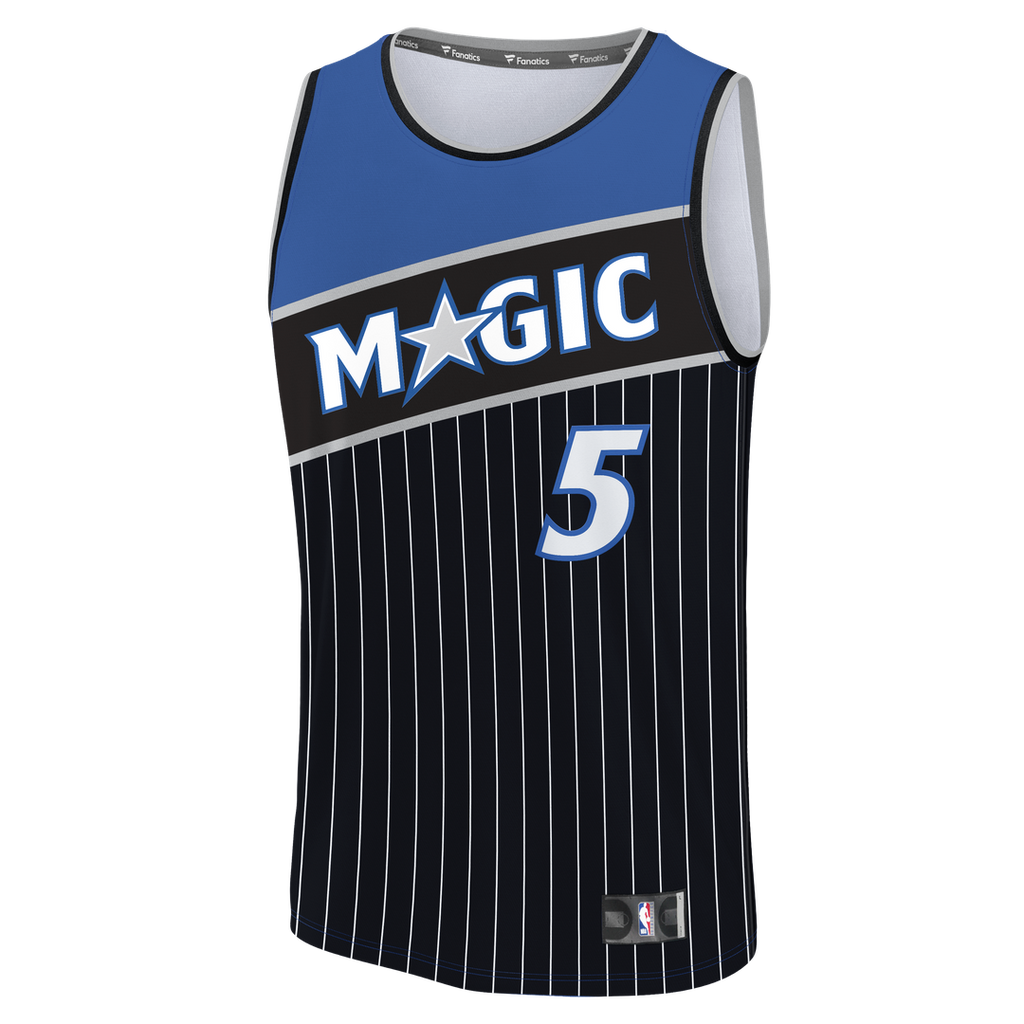 Paolo Banchero Orlando Magic Fanatics Youth Fast Break Jersey - Statement Edition - Black | NBA Fan Gear