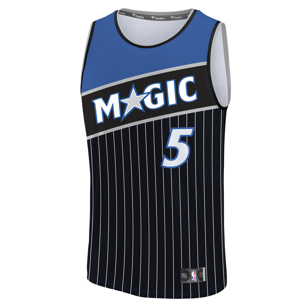Paolo Banchero Orlando Magic Fanatics Youth Fast Break Jersey - Statement Edition - Black | NBA Fan Gear