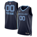 Memphis Grizzlies Nike Unisex Swingman Custom Jersey - Navy - Icon Edition | NBA Fan Gear