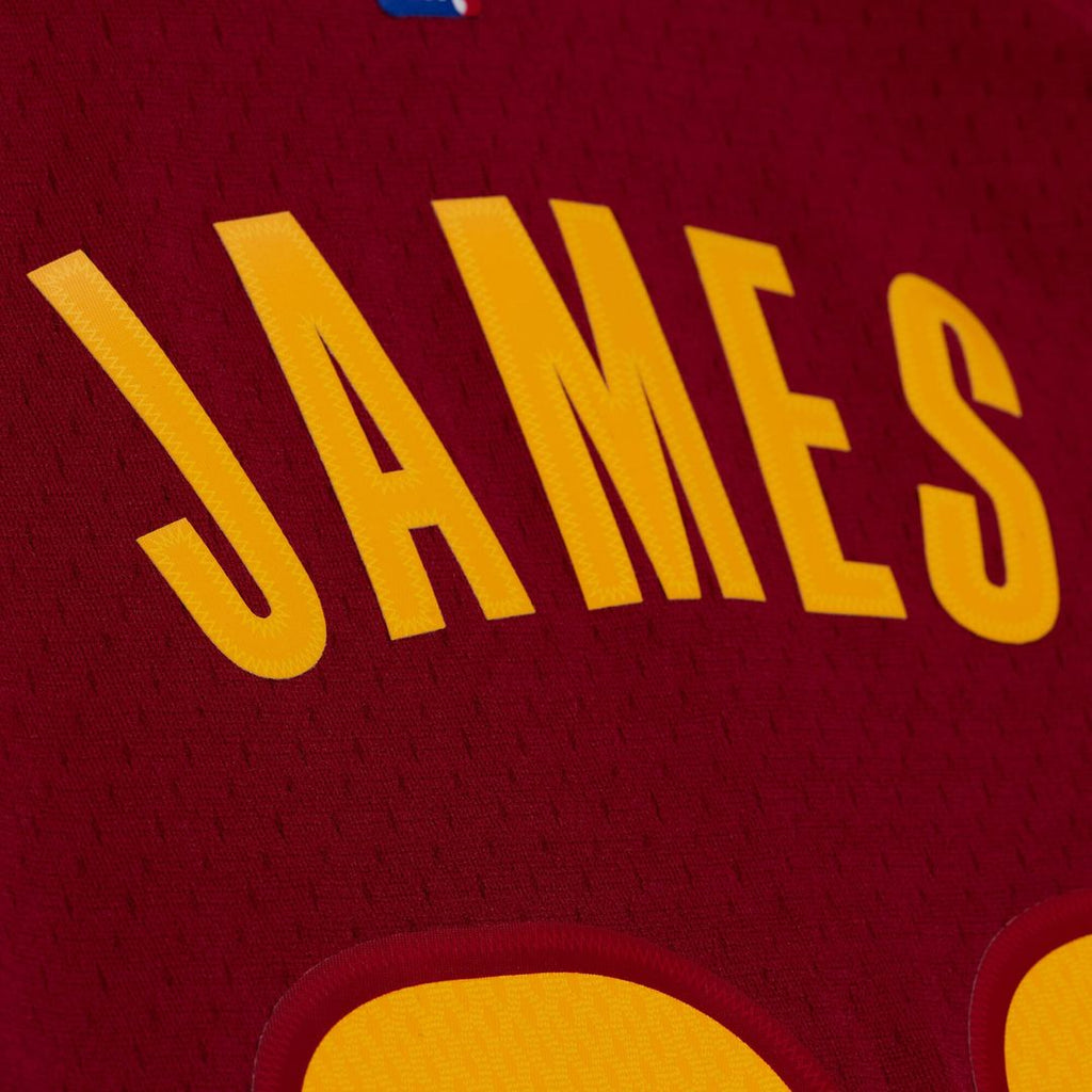 LeBron James Cleveland Cavaliers Mitchell & Ness 2015-16 Swingman Jersey - Wine | NBA Fan Gear