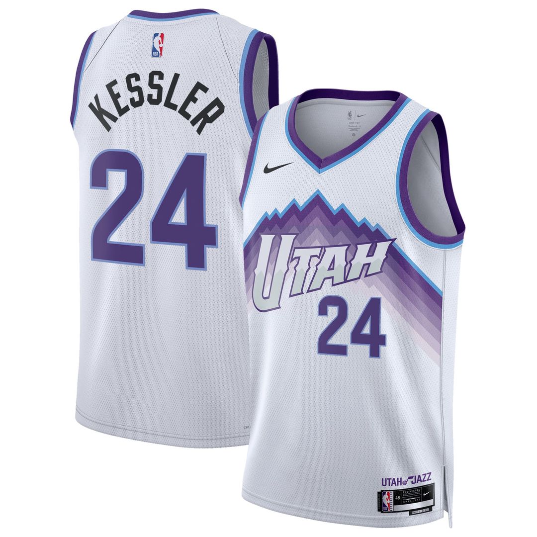Walker Kessler Utah Jazz Nike Unisex Swingman Jersey - Association Edition - White | NBA Fan Gear