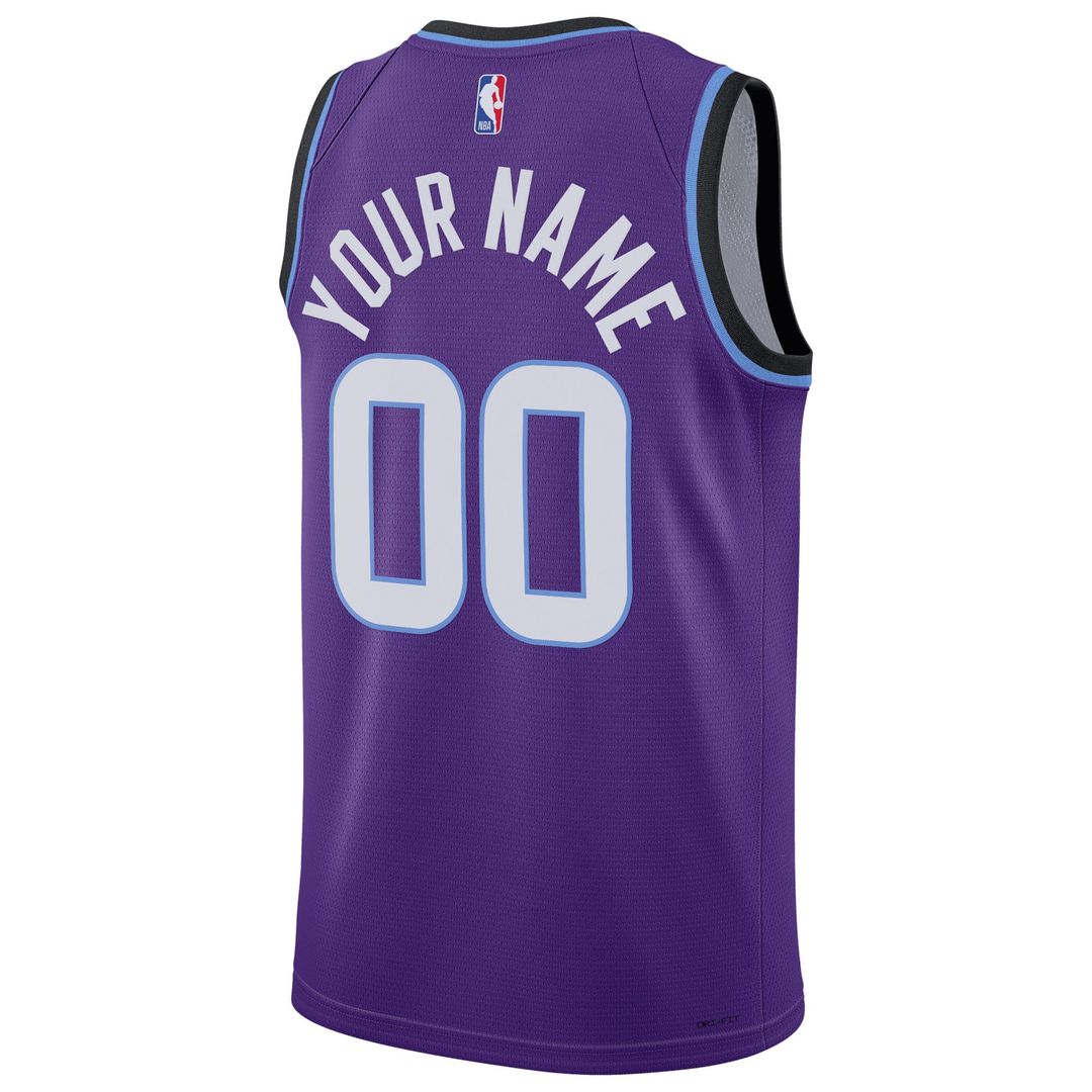 Utah Jazz Nike Unisex Swingman Custom Jersey - Icon Edition - Purple | NBA Fan Gear