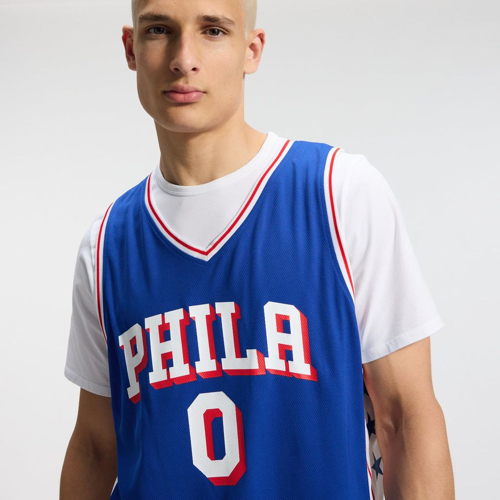 Tyrese Maxey Philadelphia 76ers Fanatics Fast Break Replica Player Jersey - Icon Edition - Royal | NBA Fan Gear