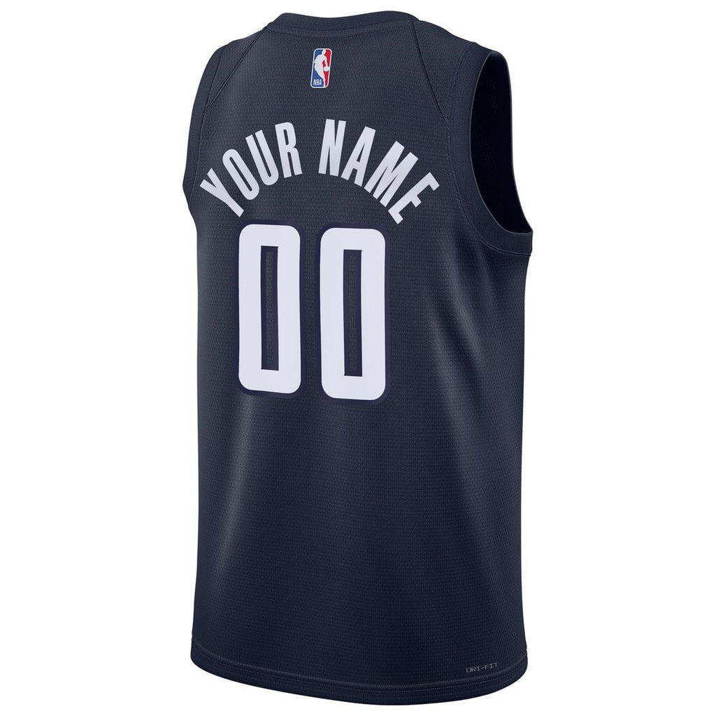 Washington Wizards Jordan Brand Unisex 2024/ 25 Custom Swingman Jersey - Statement Edition - Navy | NBA Fan Gear