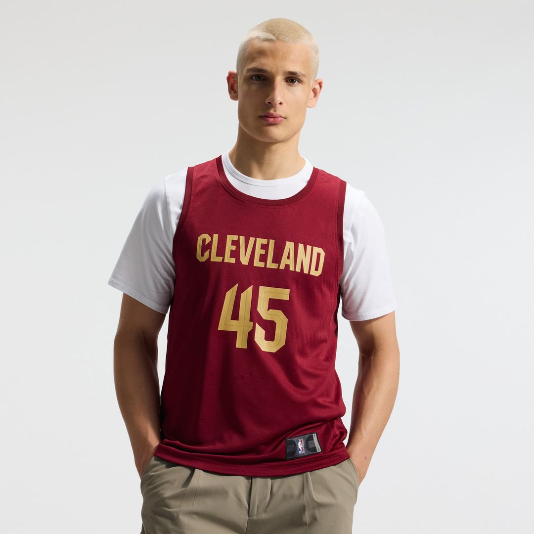 Donovan Mitchell Cleveland Cavaliers Fanatics Fast Break Replica Jersey - Icon Edition - Wine | NBA Fan Gear