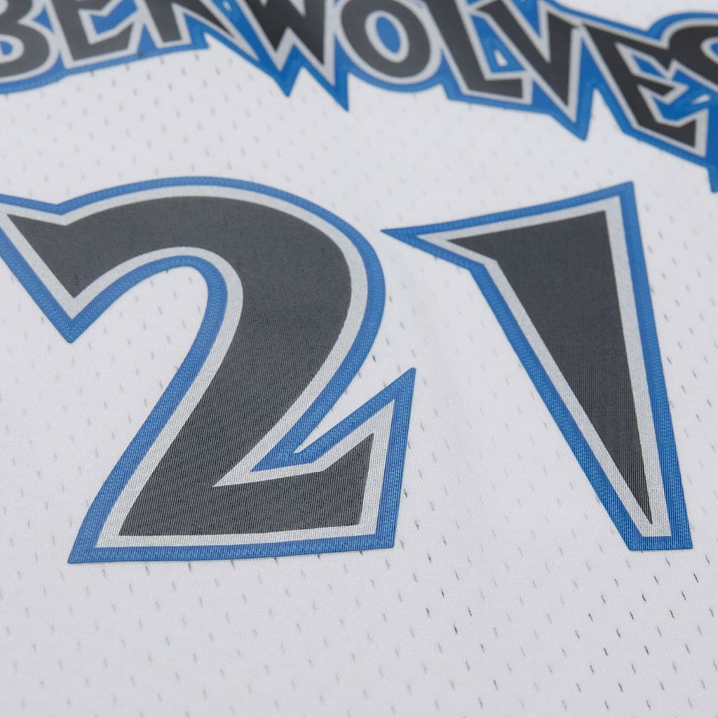 Kevin Garnett Minnesota Timberwolves Mitchell & Ness Hardwood Classics Swingman Jersey - White | NBA Fan Gear