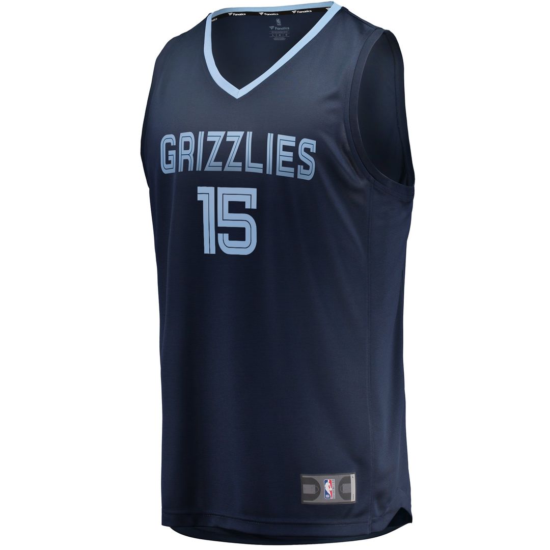 Brandon Clarke Memphis Grizzlies Fanatics Fast Break Replica Jersey Navy - Icon Edition | NBA Fan Gear