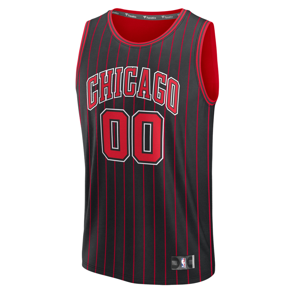 Chicago Bulls Fanatics Fast Break Custom Jersey - Icon Edition - Red | NBA Fan Gear