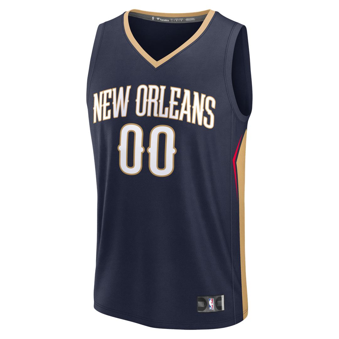 New Orleans Pelicans Fanatics Fast Break Custom Jersey - Statement Edition - Red | NBA Fan Gear