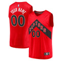 Toronto Raptors Fanatics Fast Break Replica Custom Jersey - Icon Edition - Red | NBA Fan Gear