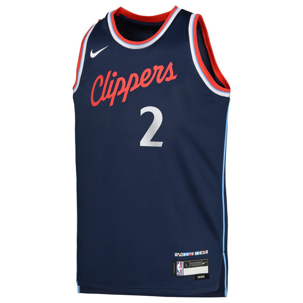 Kawhi Leonard LA Clippers Nike Youth Swingman Jersey - Icon Edition - Royal | NBA Fan Gear