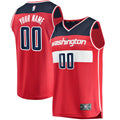 Washington Wizards Fanatics Fast Break Custom Replica Jersey Red - Icon Edition | NBA Fan Gear