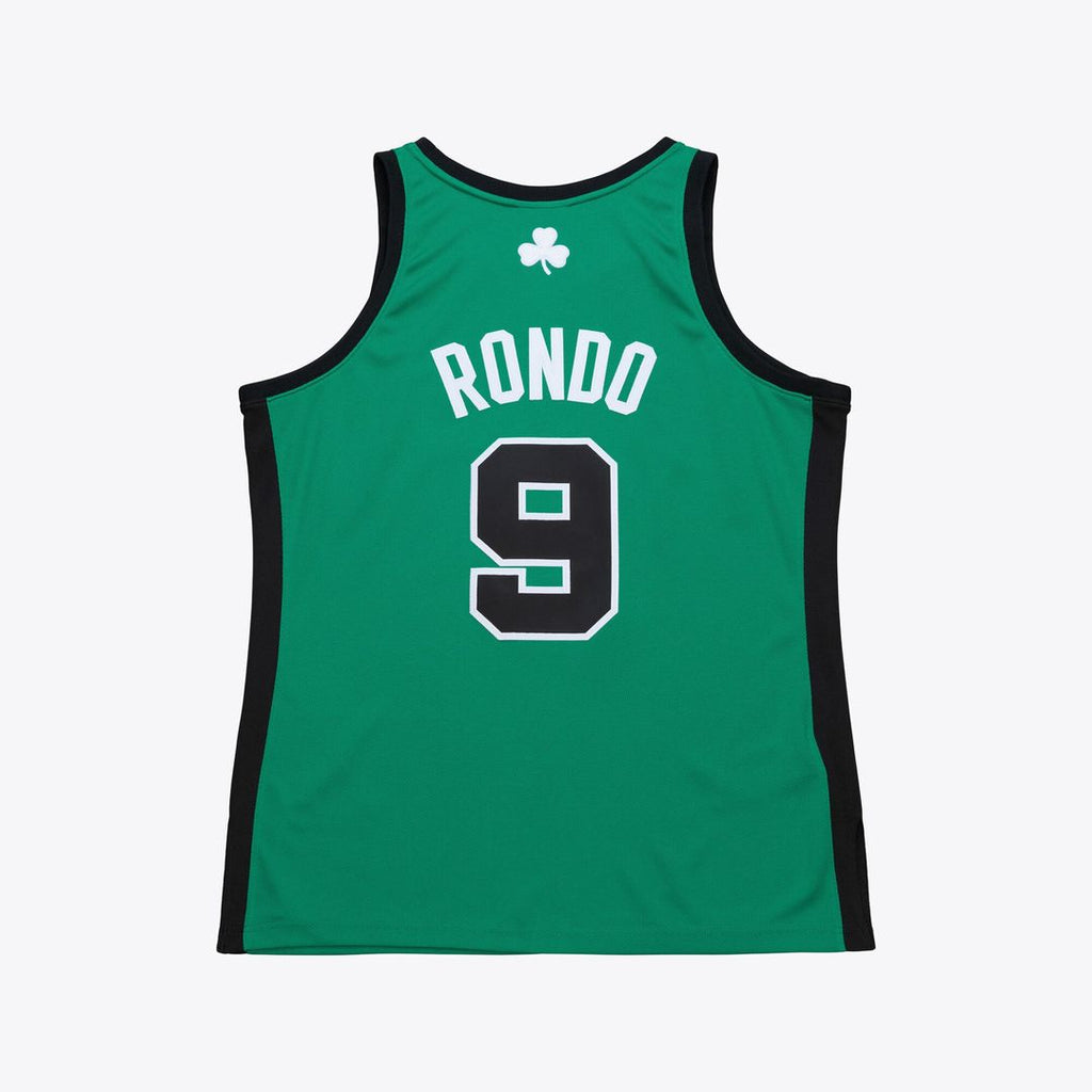 Rajon Rondo Boston Celtics Mitchell & Ness 2007-08 Hardwood Classics Authentic Jersey - Kelly Green | NBA Fan Gear