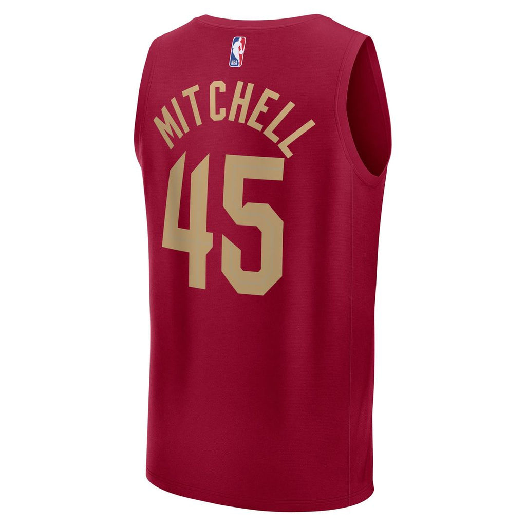 Donovan Mitchell Cleveland Cavaliers Fanatics Youth Fast Break Player Jersey - Icon Edition - Wine | NBA Fan Gear