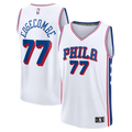 VJ Edgecombe Philadelphia 76ers Fanatics Fast Break Replica Jersey - White - Association Edition | NBA Fan Gear
