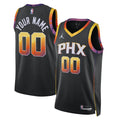 Phoenix Suns Jordan Brand Unisex 2022/ 23 Swingman Custom Jersey - Statement Edition - Black | NBA Fan Gear