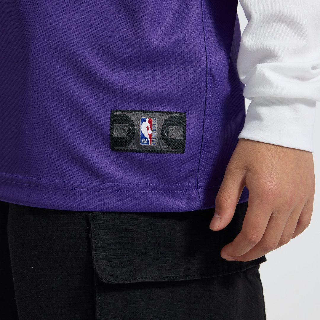 Lauri Markkanen Utah Jazz Fanatics Youth Fast Break Replica Jersey - Icon Edition - Purple | NBA Fan Gear