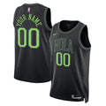 New Orleans Pelicans Nike Unisex 2025/ 26 City Edition Swingman Custom Jersey - Black | NBA Fan Gear