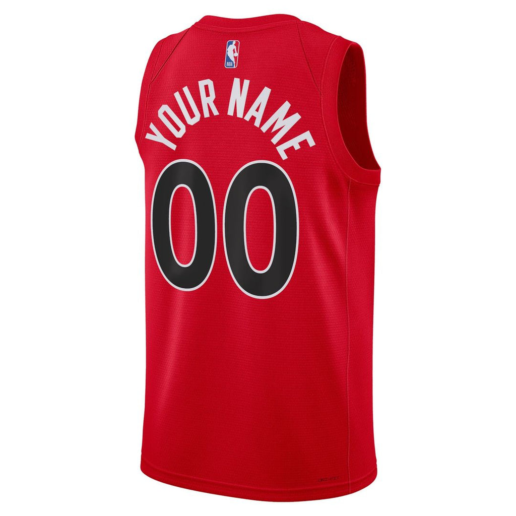 Toronto Raptors Nike Unisex Swingman Custom Jersey Red - Icon Edition | NBA Fan Gear