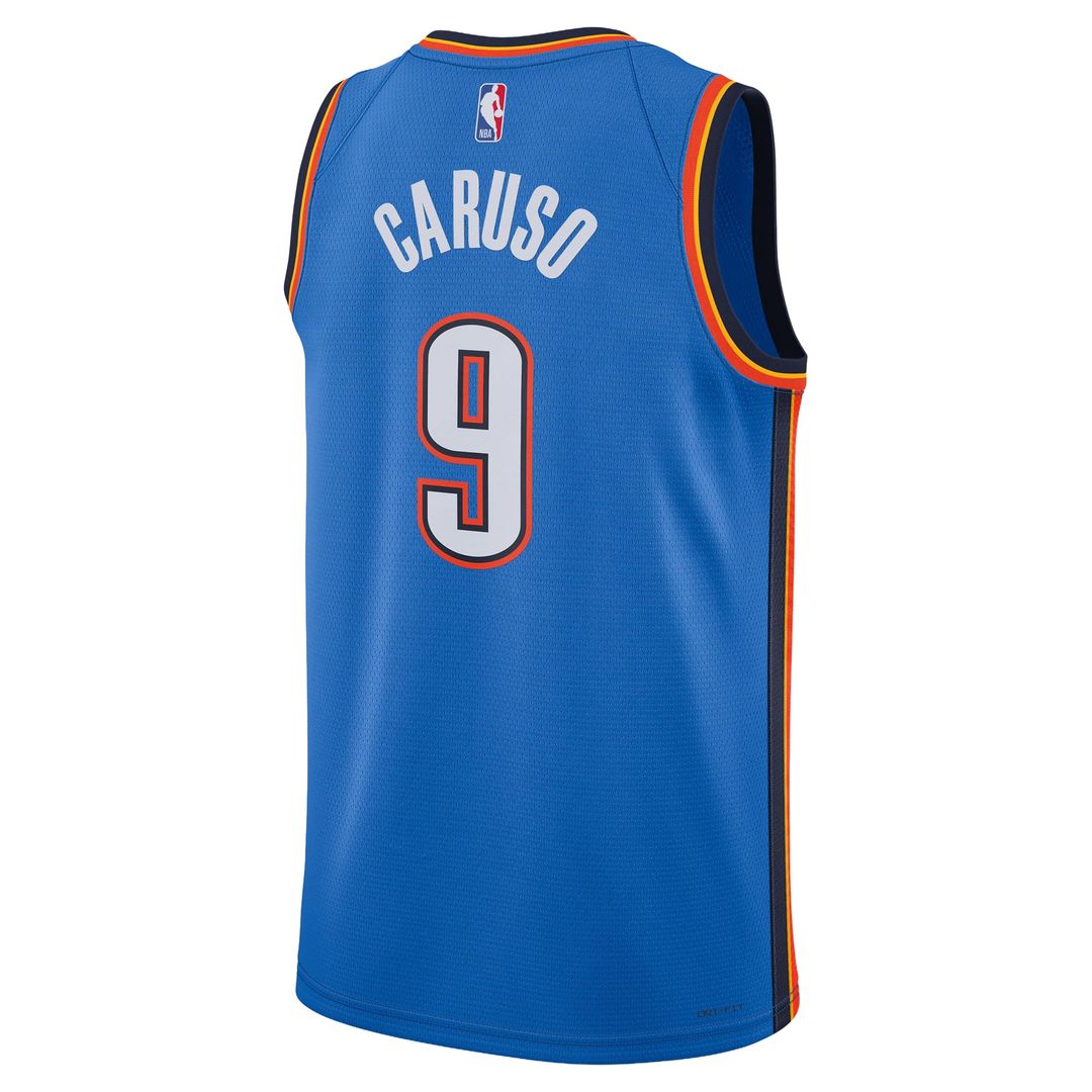Alex Caruso Oklahoma City Thunder Nike Unisex Swingman Jersey - Icon Edition - Blue | NBA Fan Gear