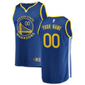 Golden State Warriors Fanatics Youth 2019/ 20 Fast Break Custom Replica Jersey Royal - Icon Edition | NBA Fan Gear