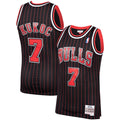 Toni Kukoc Chicago Bulls Mitchell & Ness 1995/ 96 Hardwood Classics Swingman Jersey - Black | NBA Fan Gear