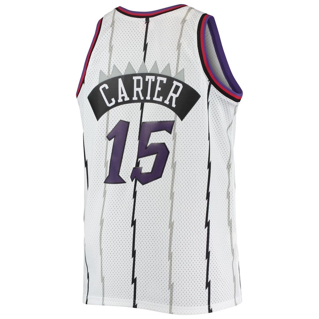 Vince Carter Toronto Raptors Mitchell & Ness 1998/ 99 Big & Tall Hardwood Classics Swingman Jersey - Purple | NBA Fan Gear