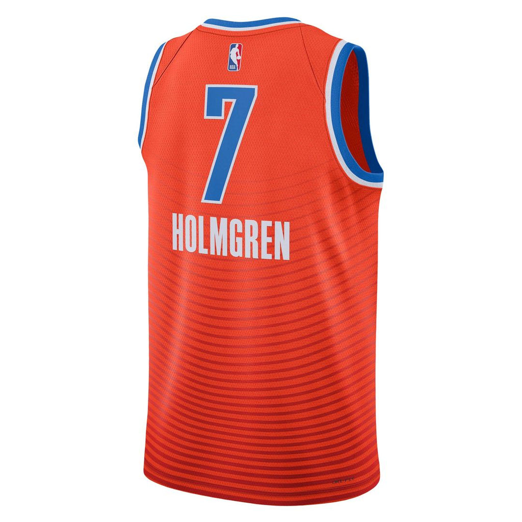 Chet Holmgren Oklahoma City Thunder Jordan Brand Unisex Swingman Jersey - Statement Edition - Orange | NBA Fan Gear