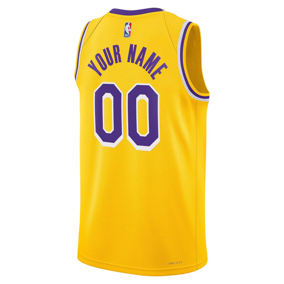Los Angeles Lakers Nike Unisex Swingman Custom Jersey White - Association Edition | NBA Fan Gear