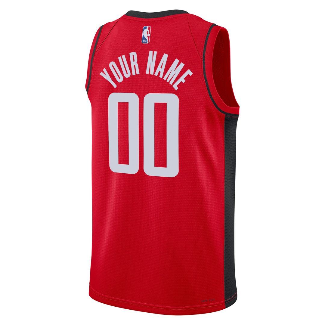 Houston Rockets Nike Unisex Swingman Custom Jersey Red - Icon Edition | NBA Fan Gear