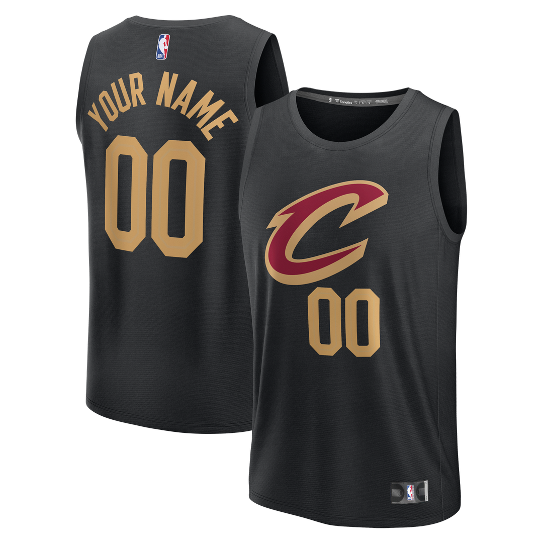 Cleveland Cavaliers Fanatics Youth Fastbreak Custom Jersey - Association Edition - White | NBA Fan Gear
