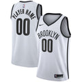 Brooklyn Nets Nike 2020/ 21 Swingman Custom Jersey - Association Edition - White | NBA Fan Gear