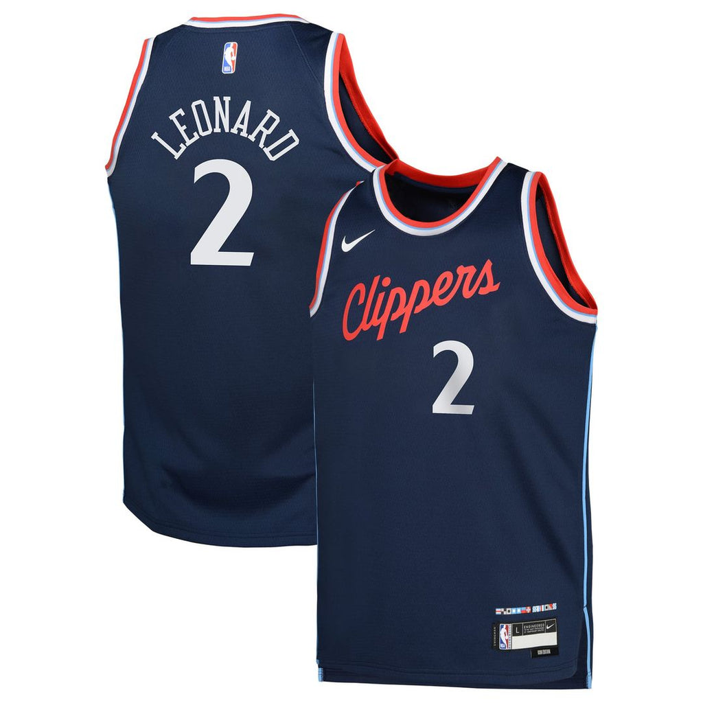 Kawhi Leonard LA Clippers Nike Youth Swingman Jersey - Icon Edition - Royal | NBA Fan Gear