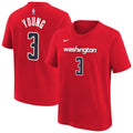 Trae Young Washington Wizards Nike Youth 2026 Name & Number T-Shirt - Red | NBA Fan Gear