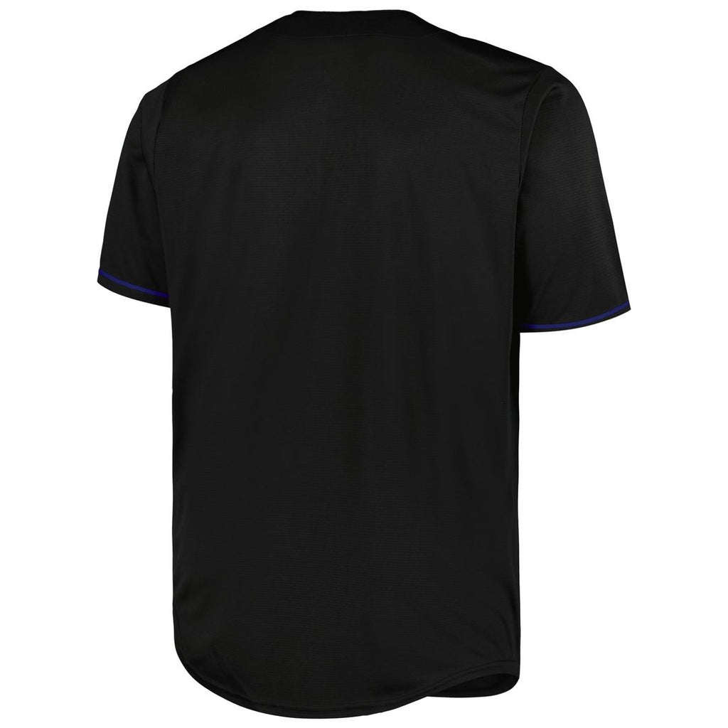 Golden State Warriors Profile Big & Tall Pop Jersey - Black | NBA Fan Gear