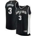 Keldon Johnson San Antonio Spurs Fanatics Fast Break Replica Jersey Black - Icon Edition | NBA Fan Gear