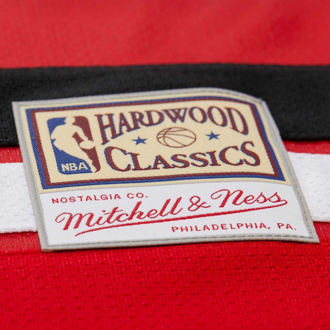 Dikembe Mutombo Atlanta Hawks Mitchell & Ness Unisex Maxxed Out Fashion Hockey Jersey - Red | NBA Fan Gear