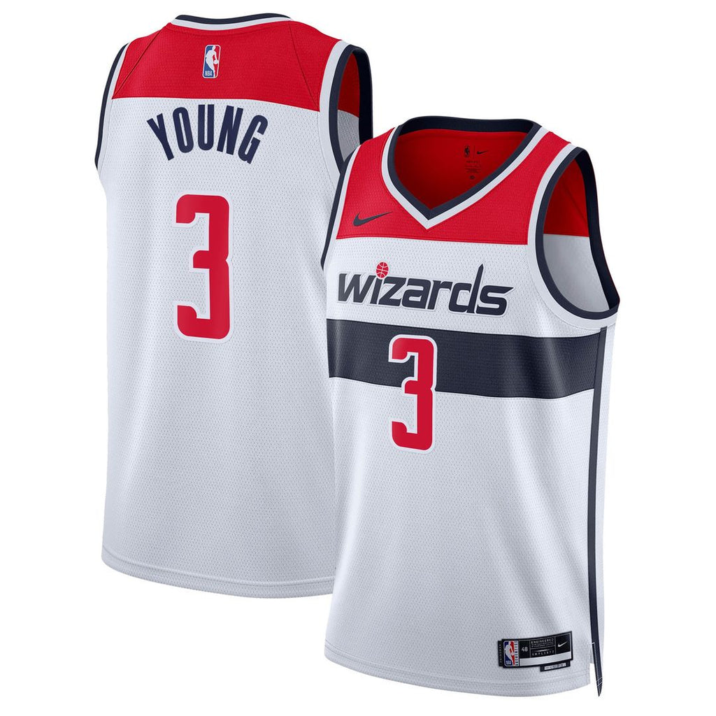 Trae Young Washington Wizards Nike Unisex Swingman Jersey - Association Edition - White | NBA Fan Gear