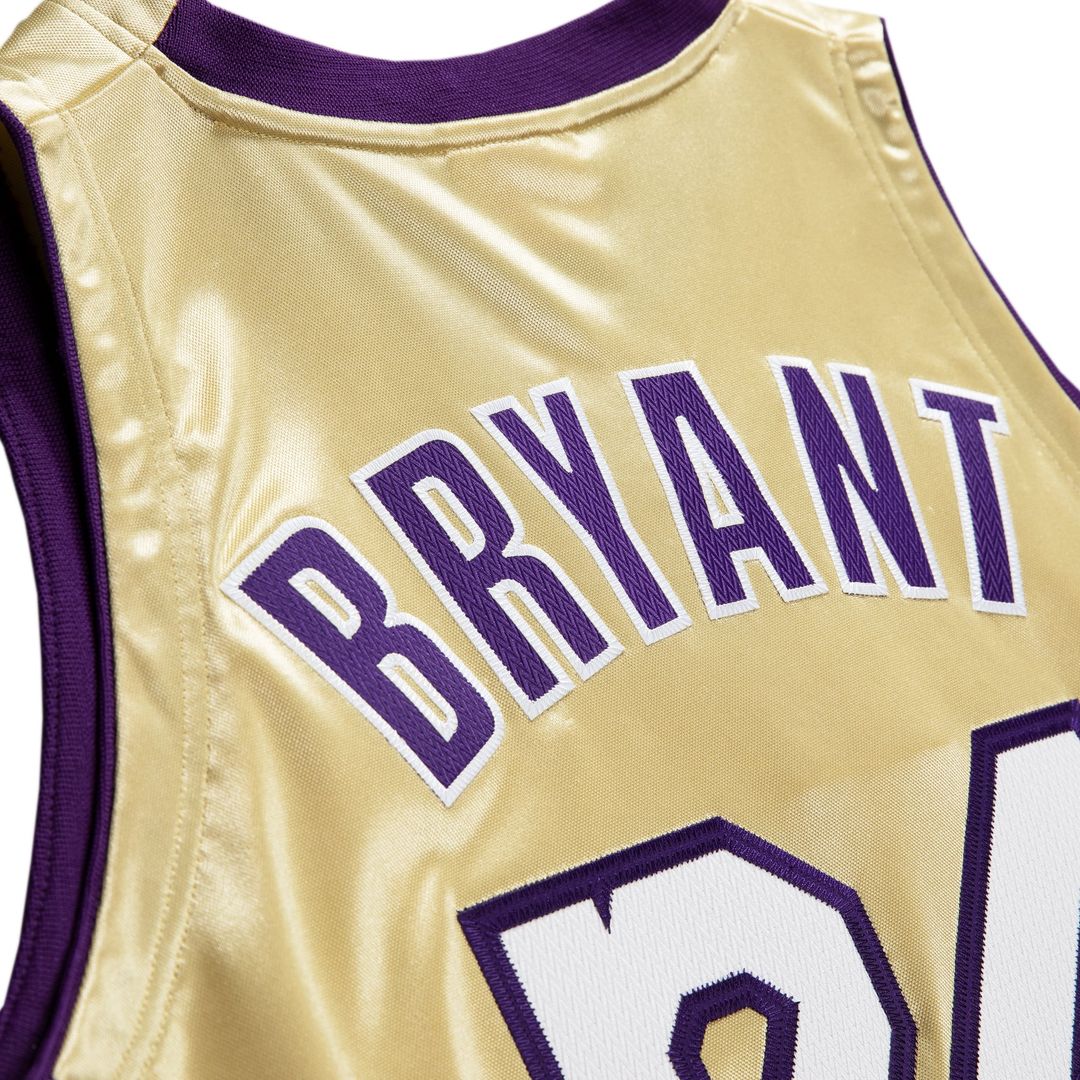 Kobe Bryant Los Angeles Lakers Mitchell & Ness Hall of Fame Class of 2020 #24 Authentic Hardwood Classics Jersey - Gold | NBA Fan Gear