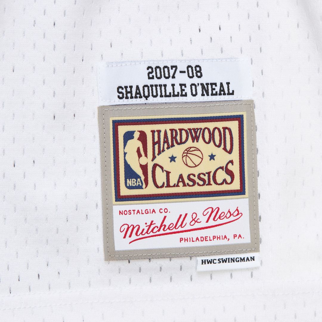 Shaquille O'Neal Miami Heat Mitchell & Ness 2007/ 08 Hardwood Classics Swingman Jersey - White | NBA Fan Gear