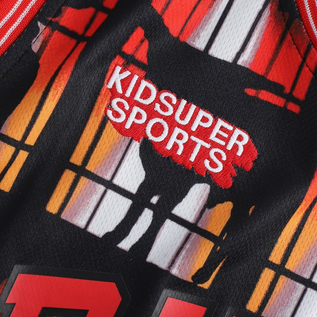Chicago Bulls NBA & KidSuper Studios by Fanatics Unisex Hometown Jersey - Red | NBA x KidSuper Fan Gear