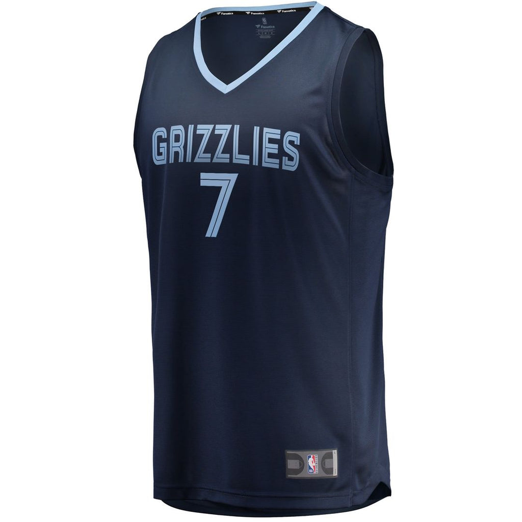 Santi Aldama Memphis Grizzlies Fanatics Fast Break Replica Jersey - Icon Edition - Navy | NBA Fan Gear
