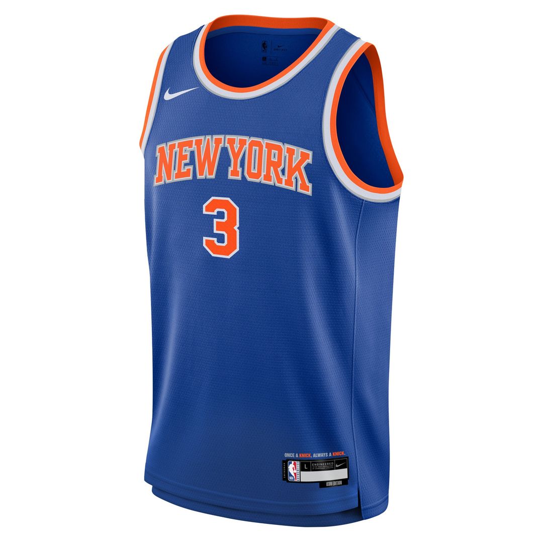 Josh Hart New York Knicks Nike Youth Swingman Jersey - Icon Edition - Blue | NBA Fan Gear
