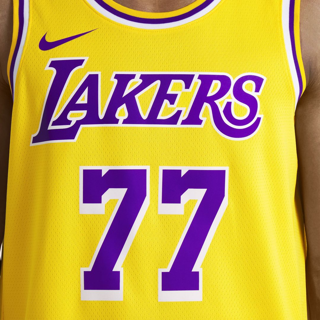 Luka Dončić Los Angeles Lakers Nike Unisex Swingman Jersey - Icon Edition - Gold | NBA Fan Gear