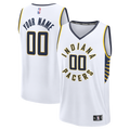 Indiana Pacers Fanatics Fast Break Custom Jersey - Icon Edition - White | NBA Fan Gear