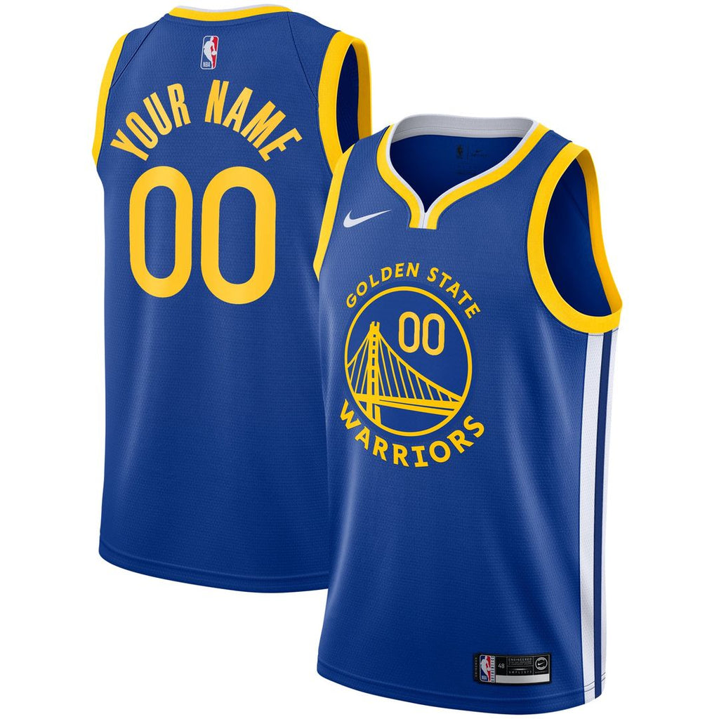 Golden State Warriors Nike Unisex 2019/ 20 Custom Swingman Jersey - Royal - Icon Edition | NBA Fan Gear