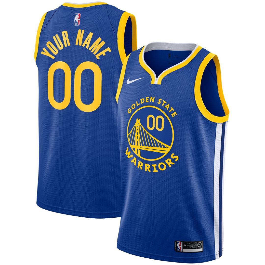Golden State Warriors Nike Unisex 2019/ 20 Custom Swingman Jersey - Royal - Icon Edition | NBA Fan Gear