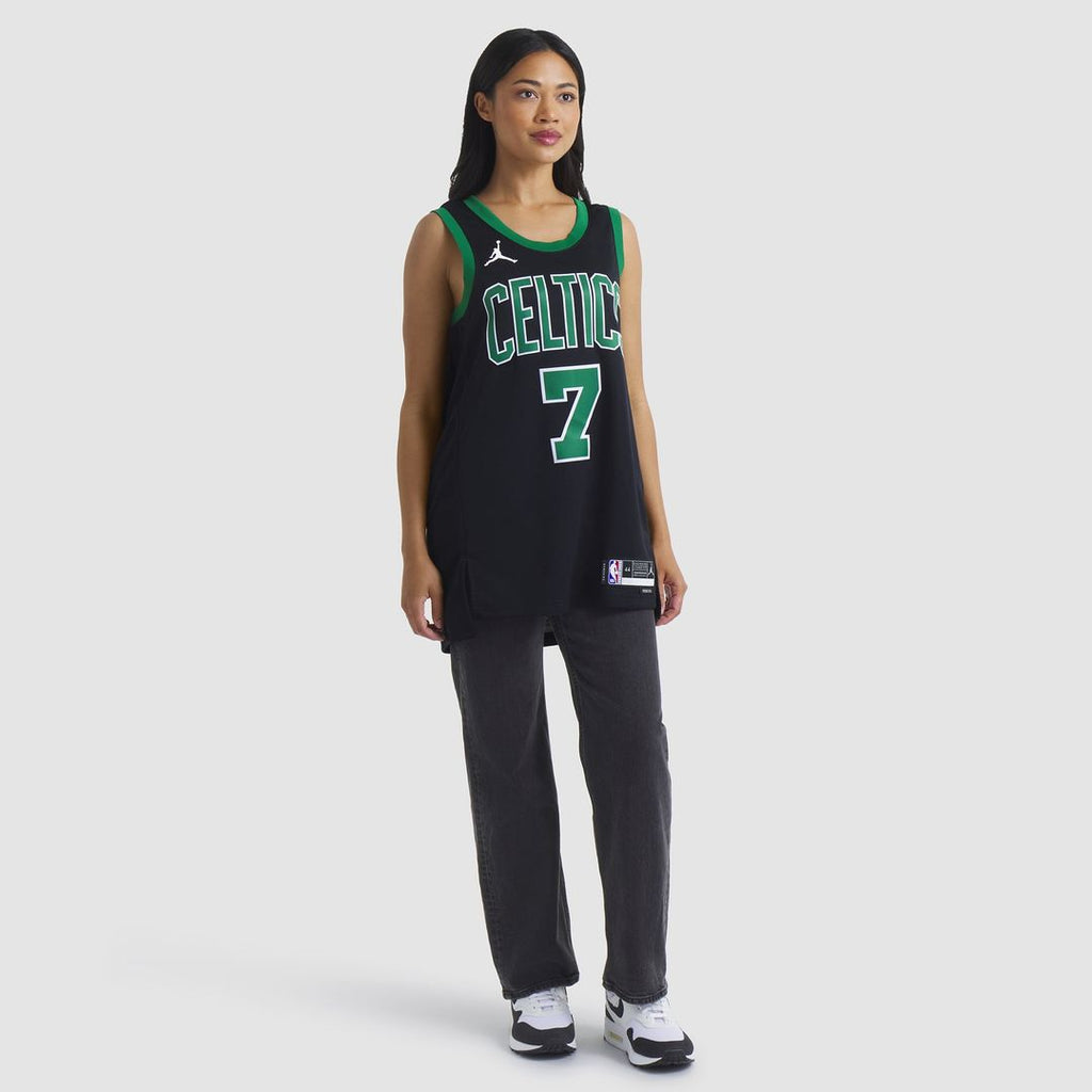 Jaylen Brown Boston Celtics Jordan Brand Unisex Swingman Jersey - Statement Edition - Black | NBA Fan Gear