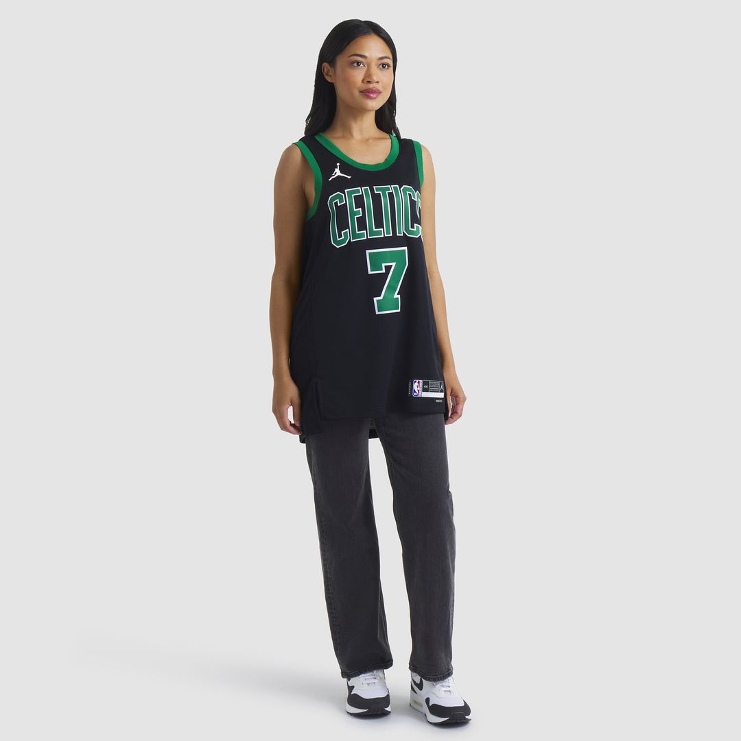Jaylen Brown Boston Celtics Jordan Brand Unisex Swingman Jersey - Statement Edition - Black | NBA Fan Gear